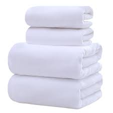 Nothing can beat the feeling of a clean, warm, soft and fluffy bath towel after a shower in a hotel room. Bath Towel Face Towel Hand Towel