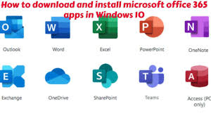 Get microsoft 365 for home or for business or try it for free. How To Download And Install Microsoft Office 365 Apps In Windows 10 Youtube