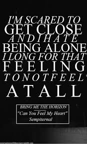 Bring Me The Horizon Can You Feel My Heart Album Bring Me The Horizon Bring Me The Horizon Lyrics Bmth Songs Band Quotes