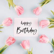 Pink tulips flowers on pink background. 300 Great Happy Birthday Images For Free Download Sharing Birthday Wishes And Images Happy Birthday Beautiful Girl Happy Birthday Beautiful Lady