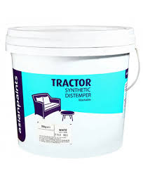 It can be used for stippling and applying sand paints. Buy Asian Paints Tractor Synthetic Distemper Aquamarine 5 Kg Industrykart Com