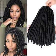 The style can be won as long (shoulder length) or short as you wish. 14 Inch Soft Faux Locs Crochet Hair Soft Locs Synthetic Braiding Hair Extensions Ebay