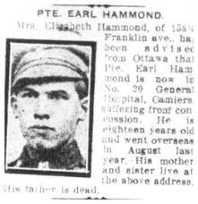 Hammond, Earl Albert: Service no. 775303
