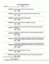 Think you know a lot about halloween? Tips To Eat Healthy Quiz Printable Familyeducation