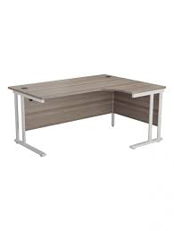 Shop with afterpay on eligible items. Grey Oak Office Desk 1800mm Tc Lite Desk Twu1812rhradgo 121 Office Furniture