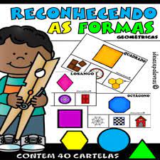 Utilize o mouse para jogar. Jogo Pedagogico Reconhecendo As Formas Geometricas Material Estruturado Matematica