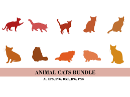 Download Silhouette Of Pink Cats Silhouette Graphic By Themagicboxart Creative Fabrica PSD Mockup Templates