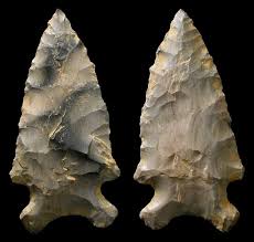 Early Archaic Period 9500 6000 Bp Large Stone Arrowhear Or Spear Tip Greenbrie Native American Artifacts Ancient Artifacts Archaeology Native American Tools
