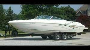 This boat is in good condition and the engine is in great shape with low miles, but cosmetically it does need a little additionally, it will come with a fiberglass swim platform that has never been mounted. Unavailable Used 1999 Rinker 272 Captiva Open Bow In Sunbury Ohio Youtube