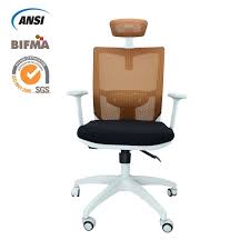 Amazon Com Offistar Ergonomic Office Chair White Executive Office Chair With Adjustable Height And Lu Executive Office Chairs Home Office Chairs Office Chair