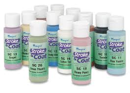 Set Of 12 Speckled Mayco Stroke And Coat Wonderglaze For