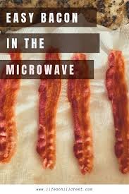 How To Microwave Bacon Cook Bacon In Microwave Bacon Microwave Bacon