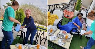 The photos were shared by atwoli's. She Is Not My House Help Atwoli Says On Mzungu Woman Pictured Serving His Youngest Wife Mwakilishi Com