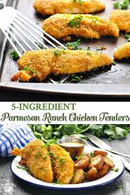 Parmesan Ranch Chicken Tenders Recipe Recipe Chicken Tenderloin Recipes Tenderloin Recipes Chicken Tender Recipes
