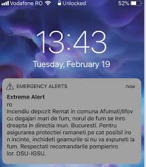 The latest ussd codes for vodafone mobile services like loan, balance transfer code, offers. Mesaj Prin Sistemul Ro Alert S A Decretat AlertÄ ExtremÄ Din Cauza Incendiului Puternic Din Ilfov Foto B1 Ro