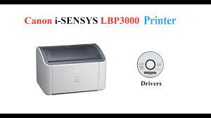 تعرف على كيفية تكوين وتشغيل طابعة canon lbp 6030 بدون قرص التعريف. Canon I Sensys Lbp3000 Driver Youtube