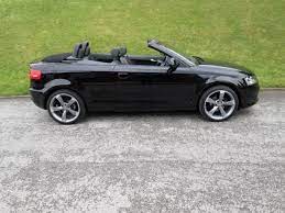 Audi A3 1 6 1 6 Cabriolet Ltd Black Edition Alloys Full Leather Mega Spec F A S H 2dr Audi Audi A3 Cabriolets