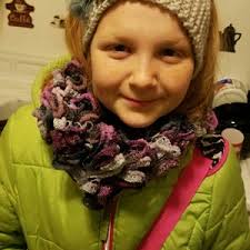 Ruffle Scarf CROCHET PATTERN