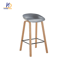 Cover for bar stool with backrest $ 20. Hot Sale Modern Outdoor Plastic Seat High Bar Stool Chair With Metal Leg Painted Bc 496 Tianjin Kingnod Furniture Co Ltd
