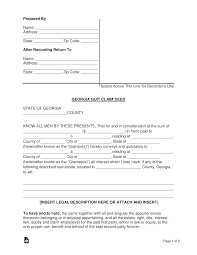 If you want to become a notary, your state will greatly determine the length of time from which you can this is done at the local county clerk's office. Free Georgia Quit Claim Deed Form Word Pdf Eforms