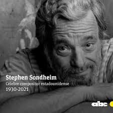 😭Adiós a una leyenda. 🥺El célebre compositor estadounidense Stephen  Sondheim, falleció a los 91 años. 🎶Sondheim era creador de obras como  “Sweeney Todd” y “Into the Woods”, así como letrista de “West