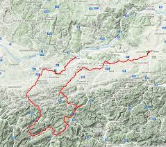43), 54 km dlhá cyklocesta, s prevýšením 960 m začína v sollenau a končí v rohr im gebirge. Allgemein Pedaltreter