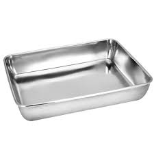 Whether you consider yourself a pastry chef or if you're simply preparing frozen hor d'oeuvres, the 360 bakeware stainless steel jelly roll pan is the perfect baking utensil. Meleg Otthon Heavy Duty Deep Baking Sheet Pans Square Stainless Steel Steam Trays Bakeware Cookie Pan Steaming Plat Toaster Oven Pans Oven Pan Clean Dishwasher