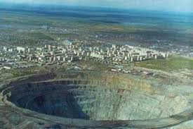 Deepest Hole Ever Dug Into The Earth By Man Sg 3 In Kola Peninsula Of Russia Is Deepest Hole Ever Dug By Man Into Earth Its Dept Diamond Mines Mirny Eco City
