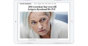 The 51st victory!" Win the battle with infertility. Article in Tara  magazine (Sweden) about our dear patient Mikaela Lauren