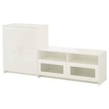 Brimnes Tv Storage Combination Glass Doors White 108 5 8x16 1 8x37 3 8 Ikea In 2020 Tv Storage Ikea Cabinet Doors