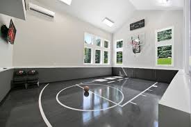 If you want to build an indoor or outdoor basketball court, the total expense ranges from $11,000 on the low end, $35,000 on average and $76,000 on the high end for a size measuring 94 by 50 feet. The Big Splurge Indoor Basketball Courts For True Hoops Fans