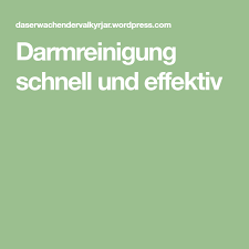 Darmreinigung Schnell Und Effektiv Darmreinigung Reinigen Schnell Und Effektiv Abnehmen