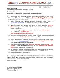 Tidak hanya itu, sebelum anda mengirimkan surat pengunduran diri ke perusahaan anda bekerja, maka anda harus memastikan terlebih dahulu proses pengunduran diri dari pekerjaan. Surat Rasmi Lapor Diri Surat Aa