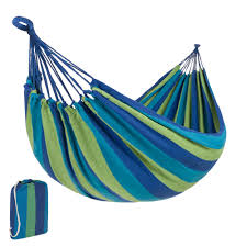 This double hammock is tightly woven with high quality cotton fabric to prevent colors from running. Best Choice Products 2 Person Brazilian Style Cotton Double Hammock Bed W Portable Carrying Bag Blue Walmart Com Walmart Com
