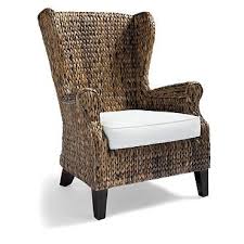 Santino Wing Chair And Ottoman Grandin Road Wing Chair Chair And Ottoman Accent Chairs For Living Room
