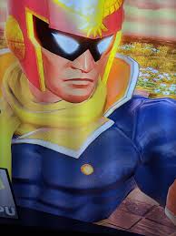 Captain Falcon's suit button looks like a golden nipples in SSBU.  #BatmanForever : r/gaming