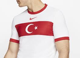The jersey features a lighter red strip across the chest. Turkey 2020 21 Nike Home Kit 20 21 Kits Football Shirt Blog