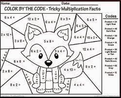 Download this adorable dog printable to delight your child. Math Coloring Worksheets 3rd Grade Math Coloring Pages 7th Grade 03 7th Grade Math Makeu Math Coloring Worksheets Christmas Math Worksheets Fun Math Worksheets