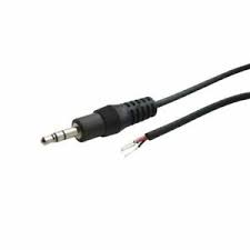 Second misunderstanding is what a 3.5mm audio jack is. 3 5mm Stereo Plug To Bare Wires 1 5m Jack Audio Lead Headphone Cable Replacement Ebay