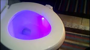 Demo Motion Sensor Toilet Bowl Led Nightlight Youtube
