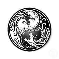 Download seketsa stiker cutting naga : Yin Yang Dragons Maoritattoosrund Yin Yang Dragon Yin Yang Tattoos Dragon Tattoo