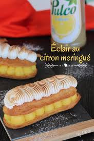 Recette Des Eclairs Au Citron Meringue Pulco By Tatie Maryse Eclairs Hot Dog Buns Food