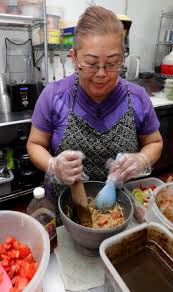 Food court at the international market place. Hmong Families In Milwaukee Make Most Of Land Farmers Markets