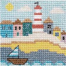 Mink by r&r reproductions using silk n colors or dmc. Rainbow Houses Cross Stitch Pattern Stitched Modern