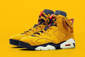 This collaborative air jordan 4 is believed to pay homage to scott's former hometown nfl team, the houston. Travis Scott Air Jordan 6 Yellow Cactus Jack Release Date Info Sneakerfiles