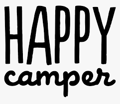Campers and camping clipart set, vector clipart set, commercial use this inspiring set of unique camping digital illustrations are available to you for small commercial or personal use. Happy Camper Transparent Background Hd Png Download Transparent Png Image Pngitem