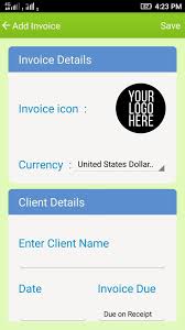Invoice Template For Android Apk Download Regarding Invoice Template Android 10 Professional Templ Invoice Template Professional Templates Business Template