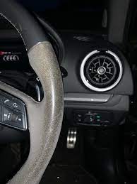 The reason for one direction movement is to ensure consistency of the fabric during the cleaning process. Saloon Steering Wheel Alcantara Wear Audi Sport Net