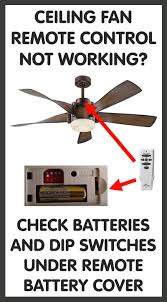 Ceiling fan remote control and receiver dip switch and setup installation. Ceiling Fan Remote Control Replacements