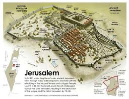 These are superb maps for teaching places in bible times. Map Of Bethany In Jesus Time Ancient Jerusalem Bible Jerusalem